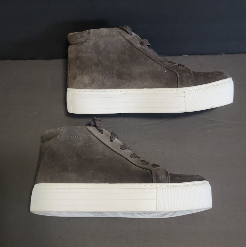 KENNETH COLE JANETTE HIGH TOP PLATFORM SNEAKERS